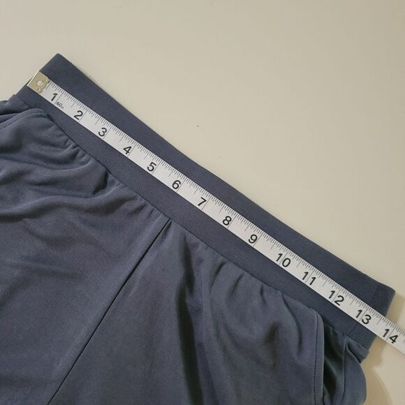 Fabletics Gray Sleek Knit Wide Leg Pant - Picture 7 of 15